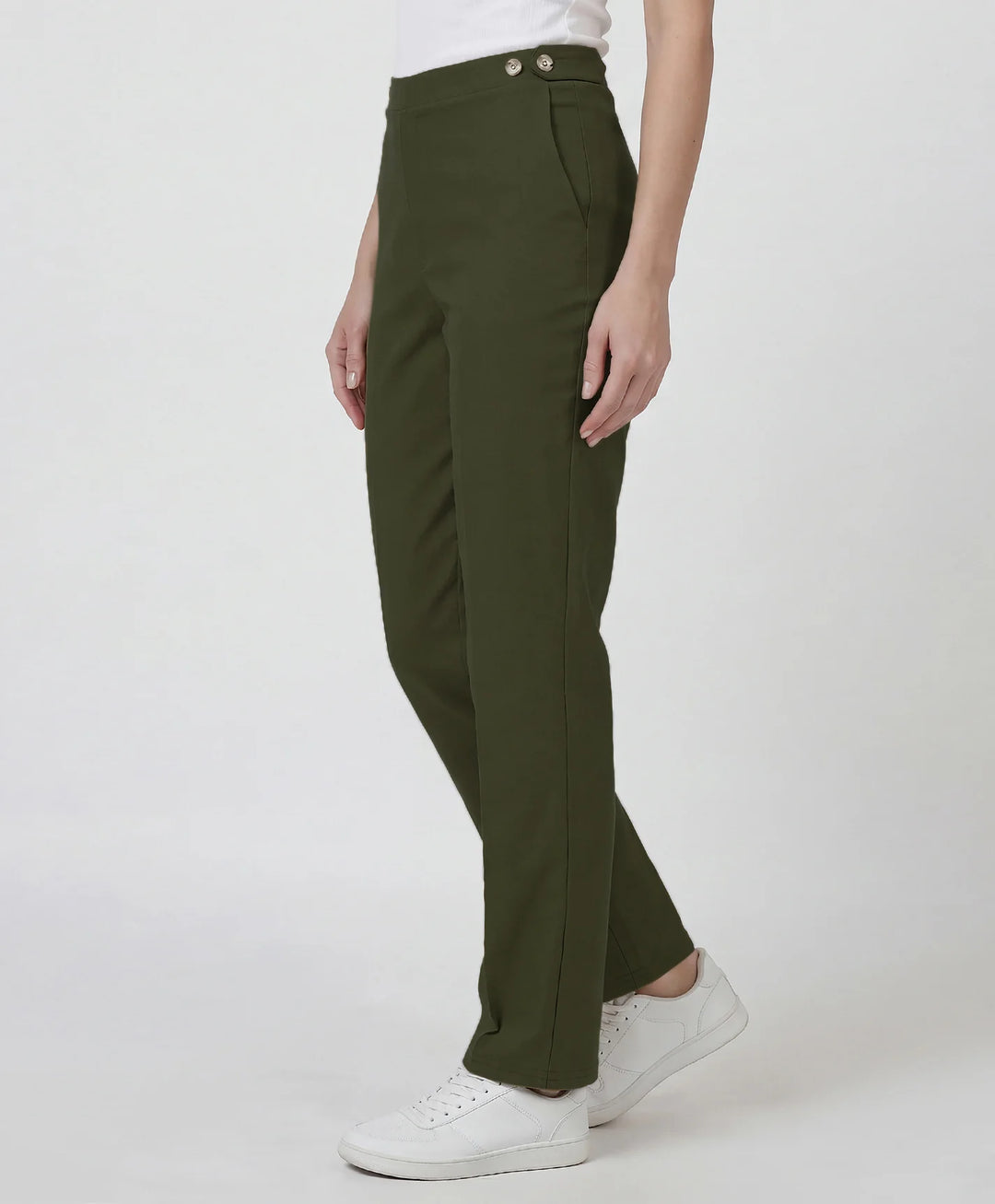 Premium Straight Fit Lycra Trouser