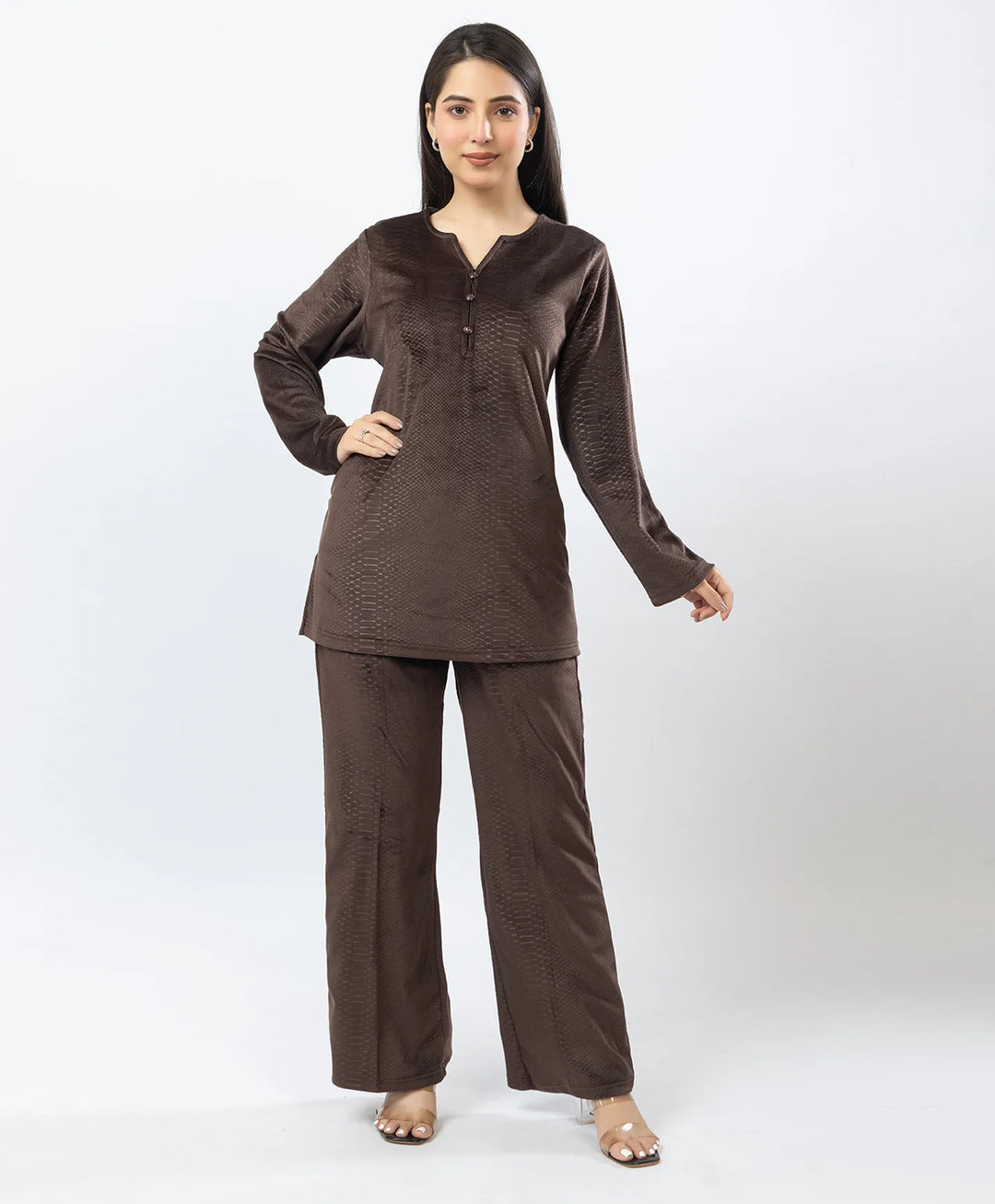Premium Comfort Wear Kurta & Straight Pant Set with Pockets.