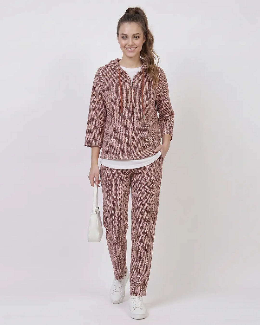 Plush Hoodie Track Suit