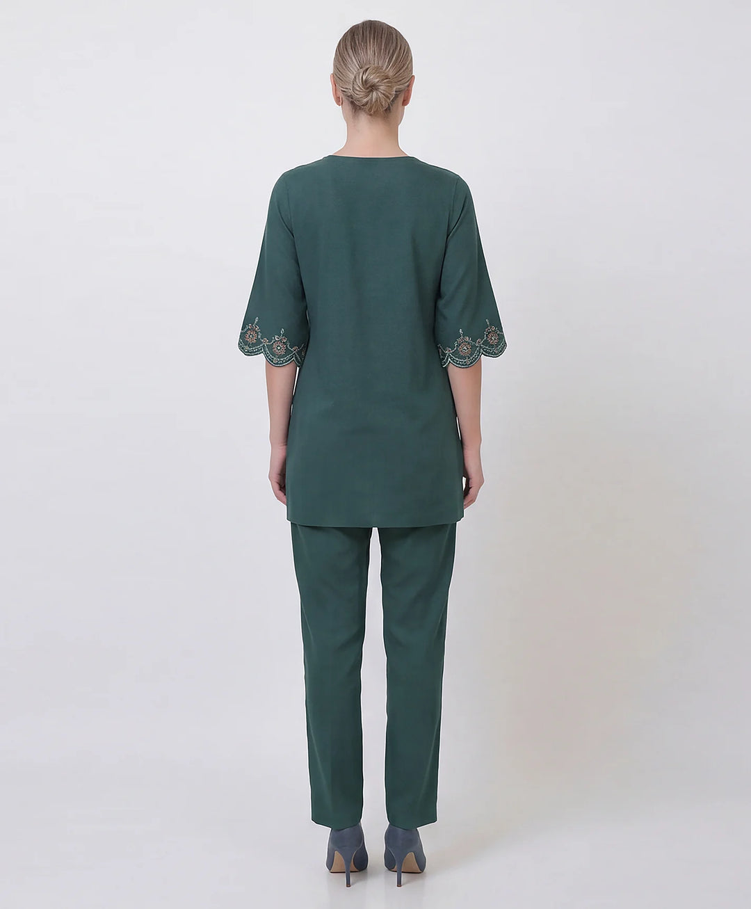 Classic Embroidered Kurta Set