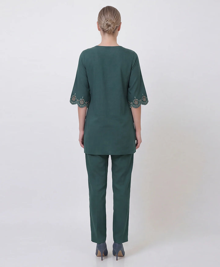 Classic Embroidered Kurta Set
