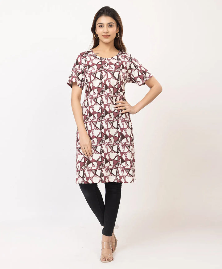 Classic Charm Printed Kurta