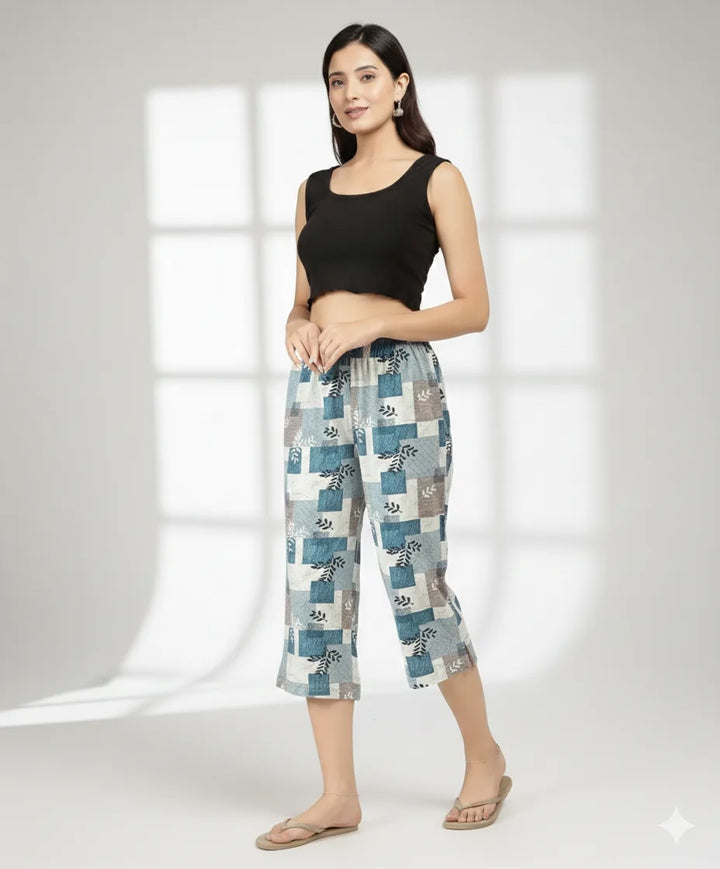 Printed Capri Plazzo