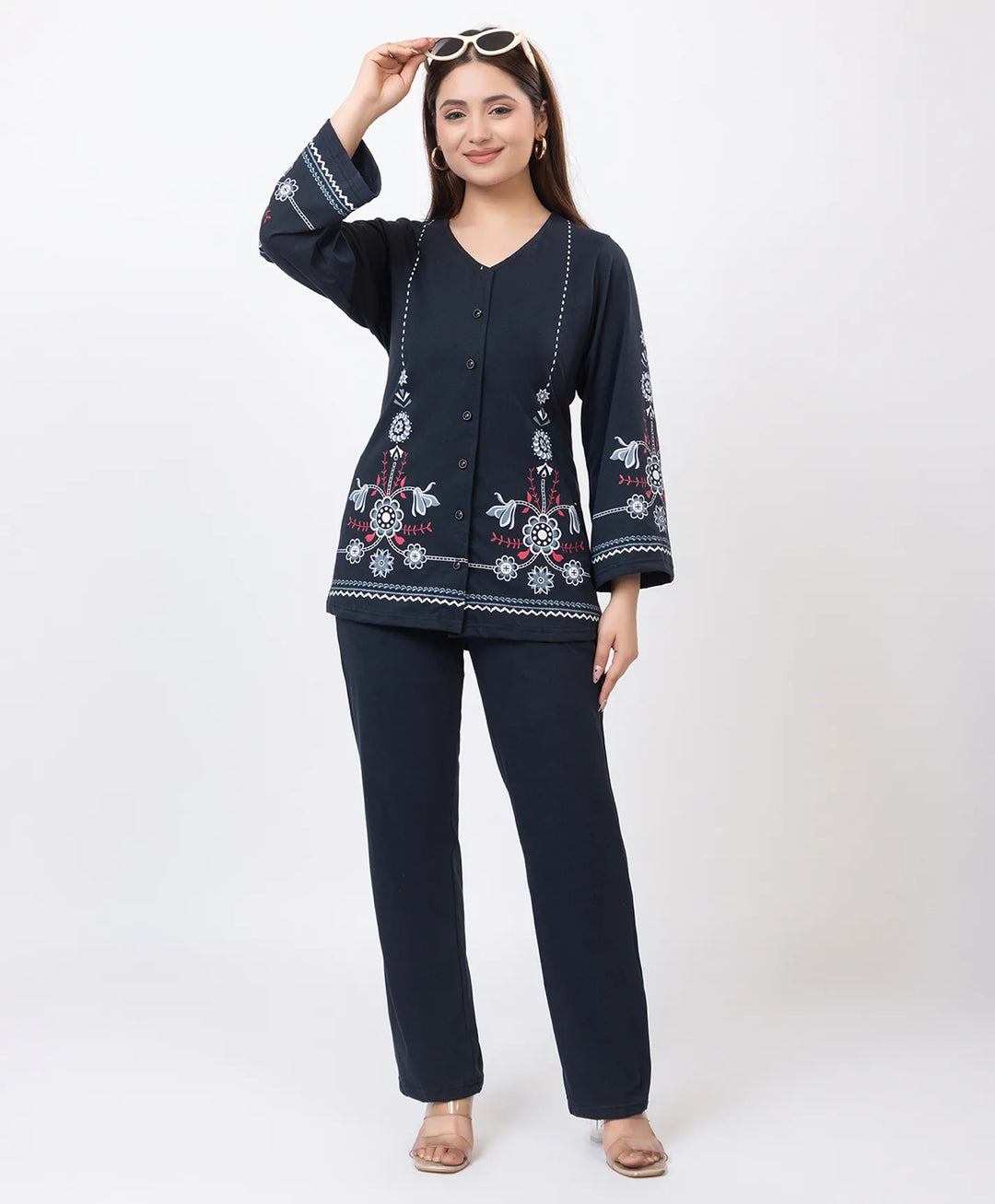 Premium Placement Print Co-Ord Set