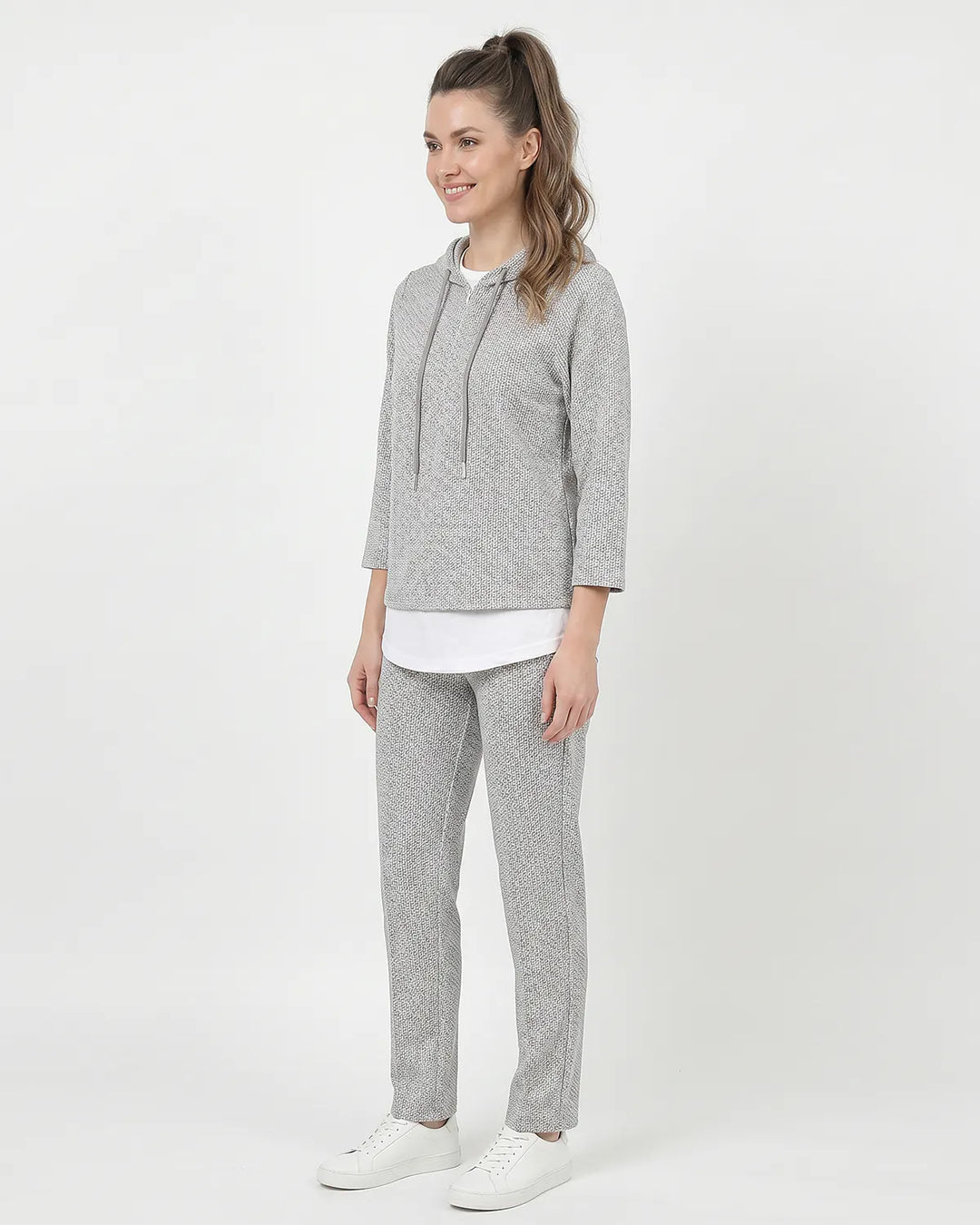 Plush Hoodie Track Suit