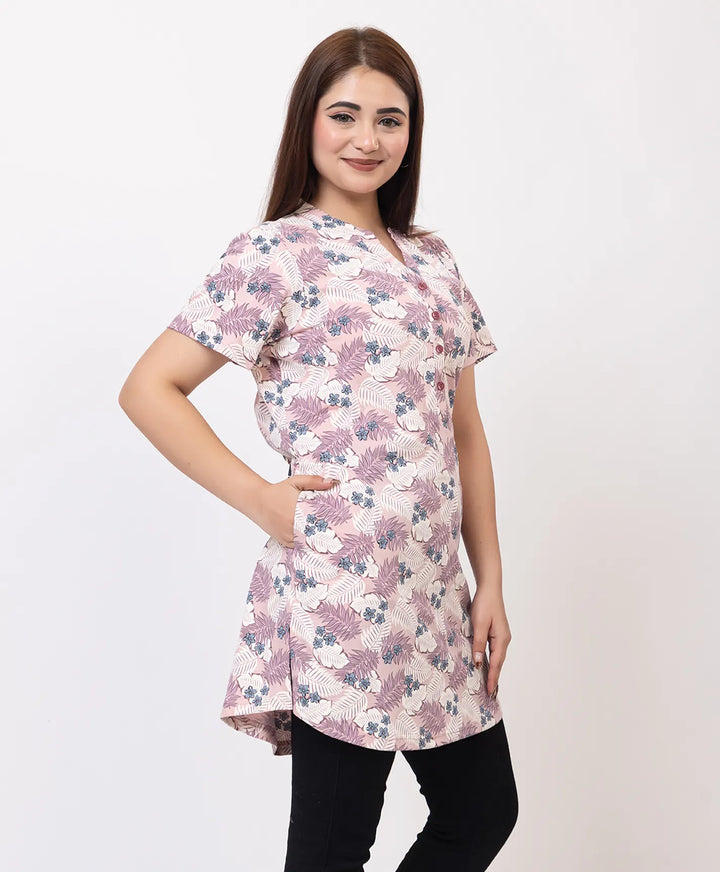 Smart Floral Style Kurti