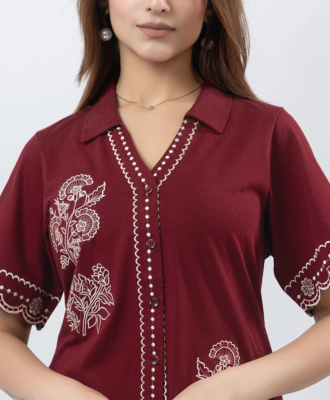 Contemporary Embroidered Co-Ord Set