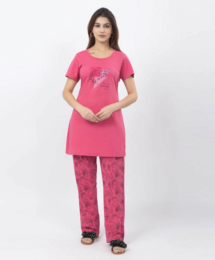 Soft & Comfortable Printed Nightwear Set