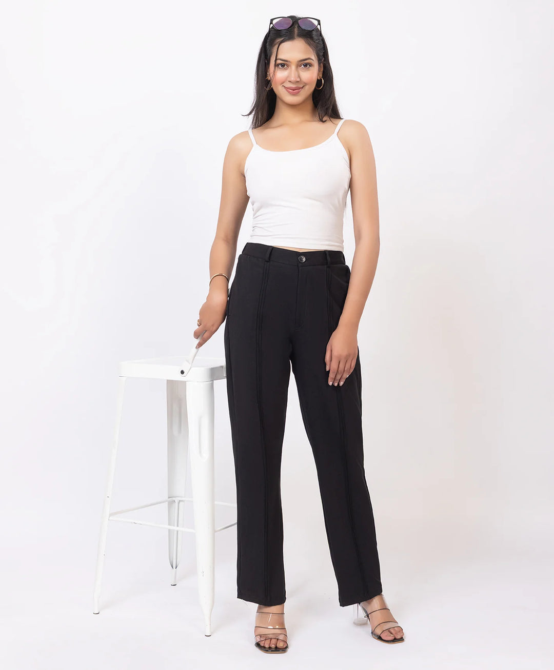 Modern Office Wear Lycra Trousers