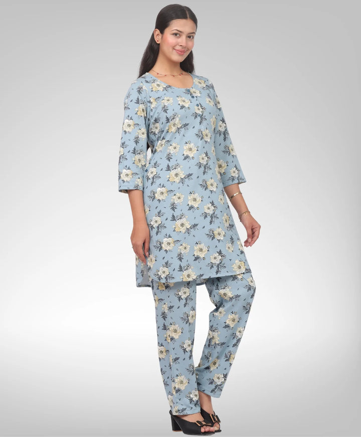 Gracefully Printed Kurta Set