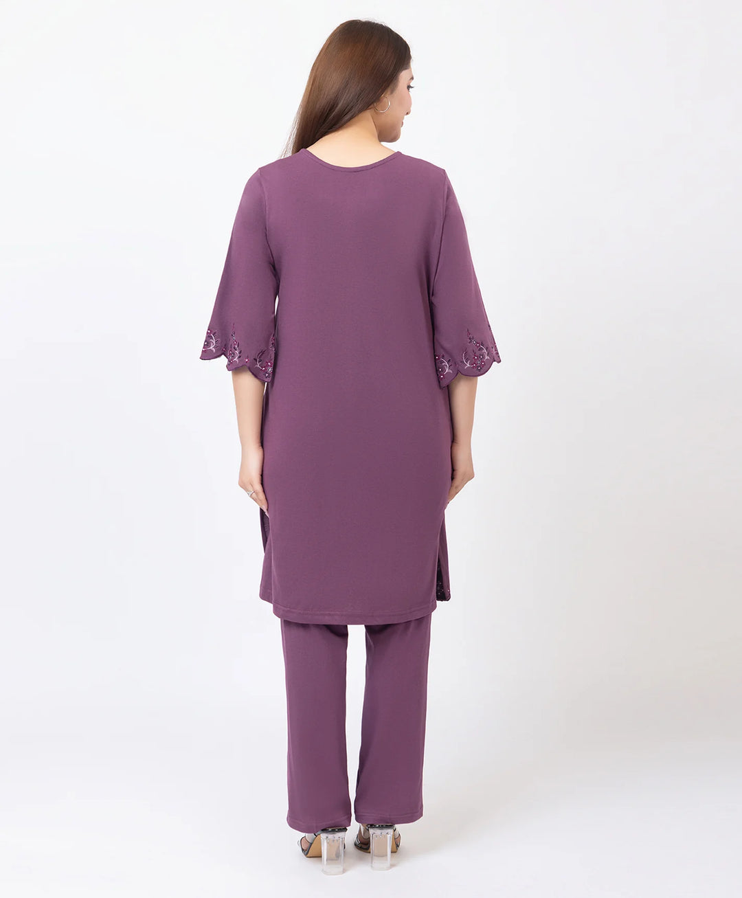 Classic Everyday Kurta Set with Embroidered Finish