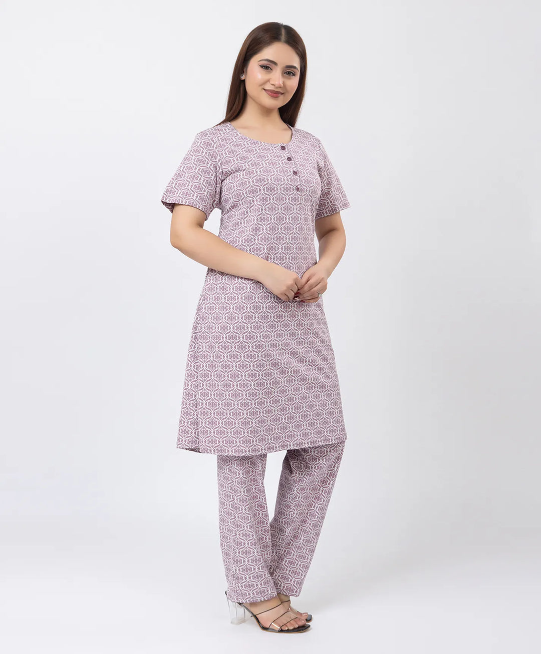 Floral Elegance Kurta Set