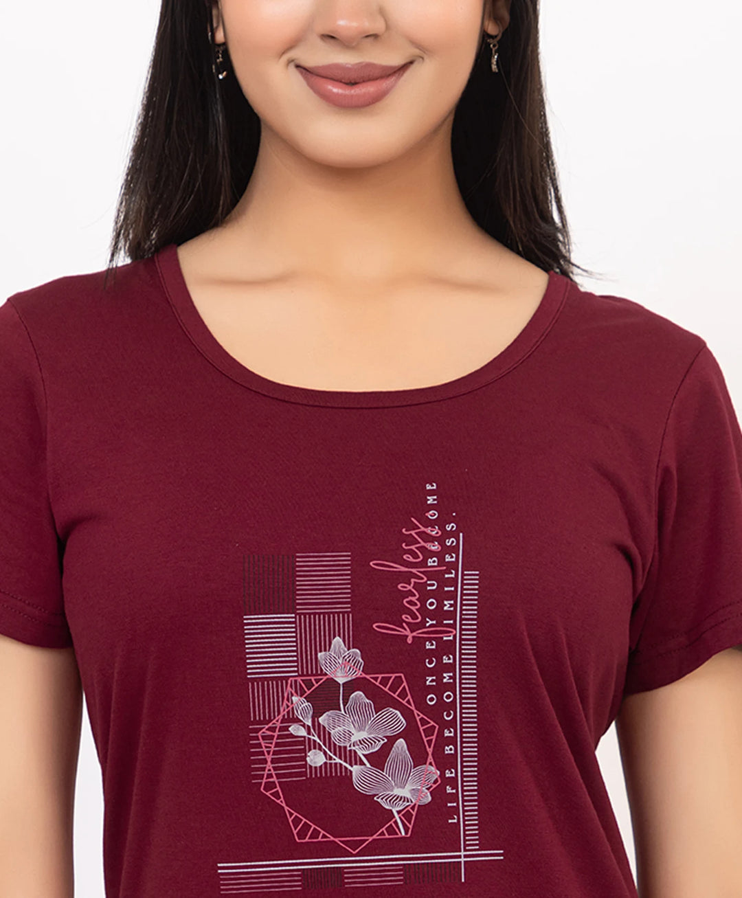 Graphic Print Nightsuit