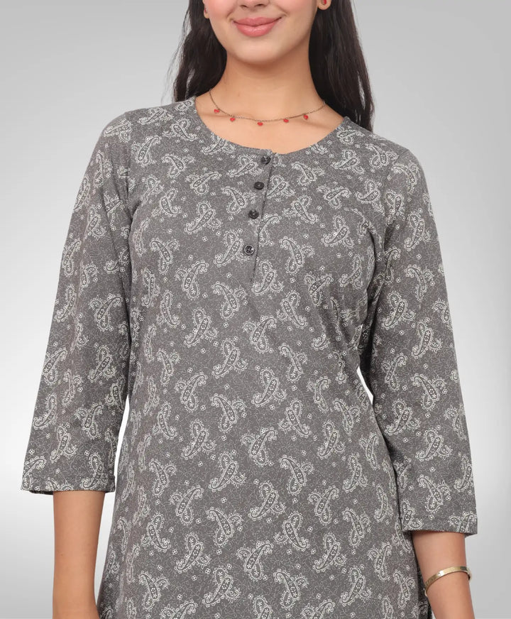 Gracefully Printed Kurta Set