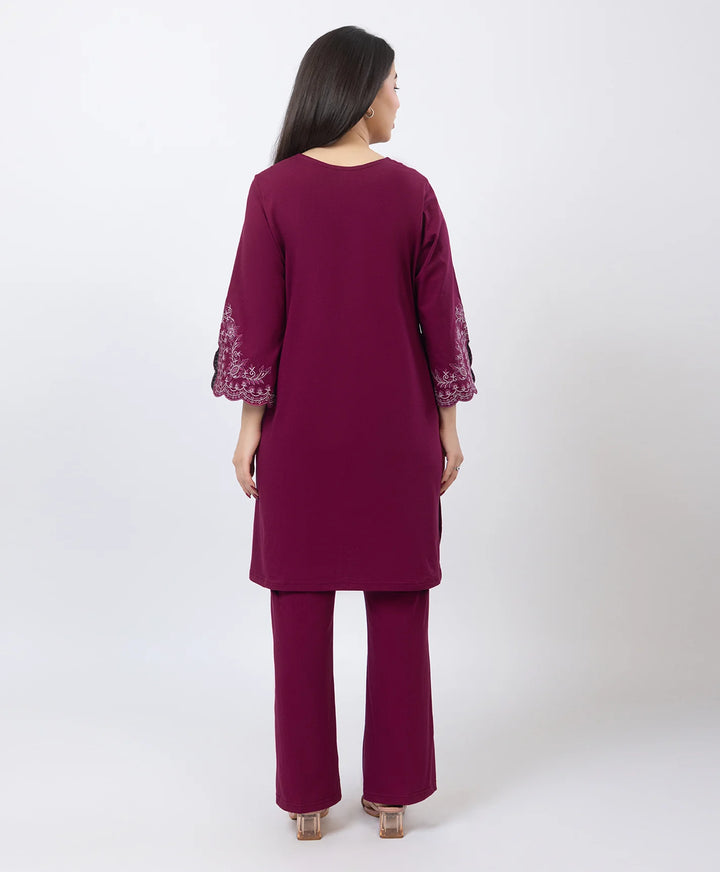 Classic Ethnic Kurta Set with Designer Sleeve Detail