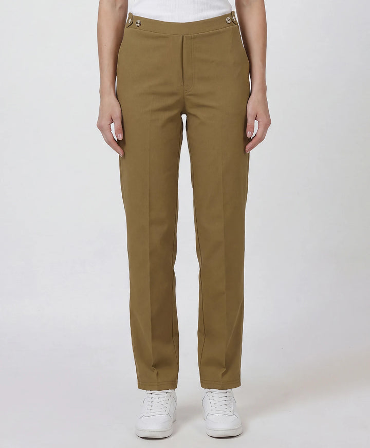 Premium Straight Fit Lycra Trouser