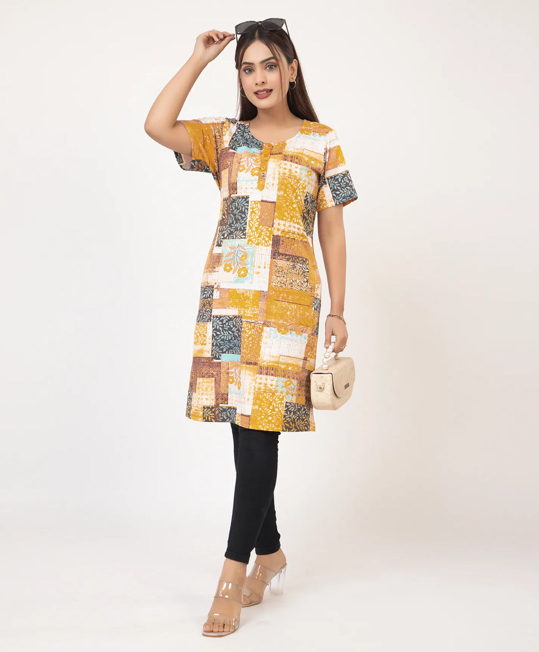 Classic Charm Printed Kurta