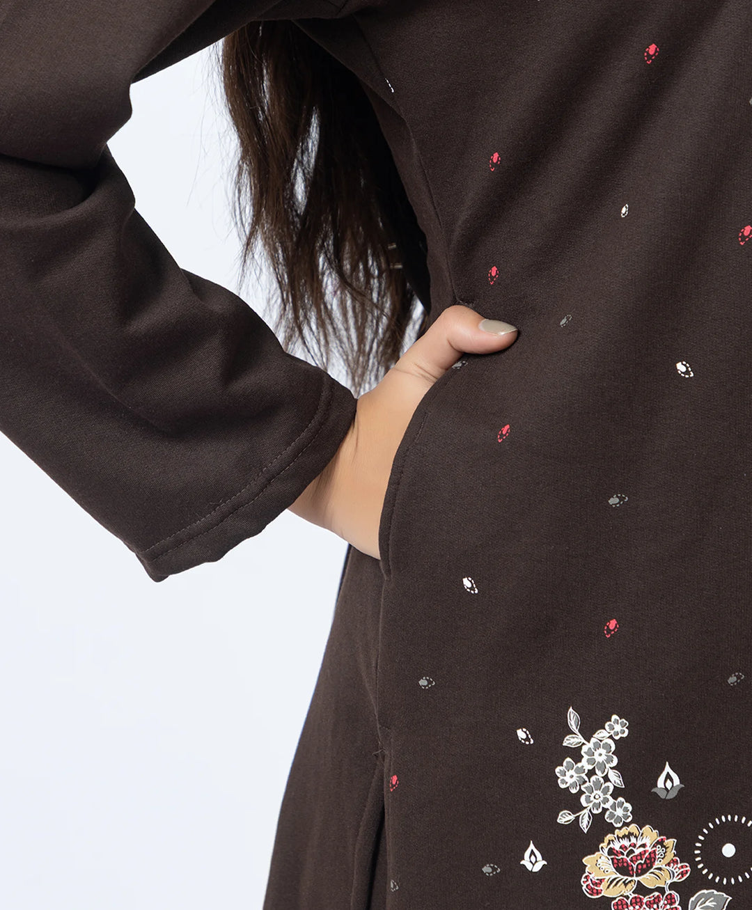 Full Sleeve Open Placket Kurta with Straight Fit Pants