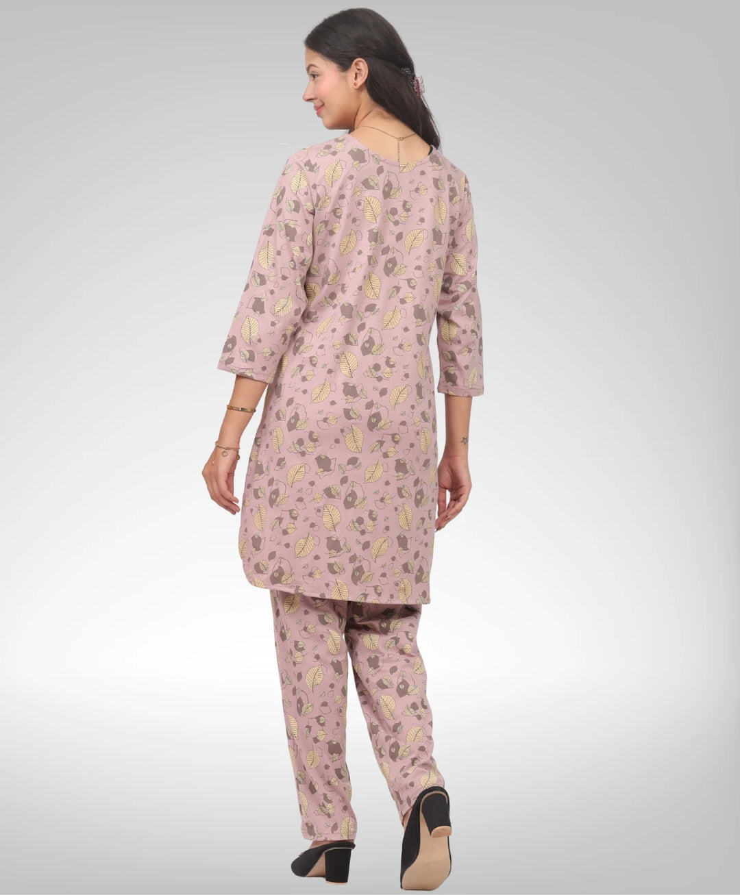Gracefully Printed Kurta Set