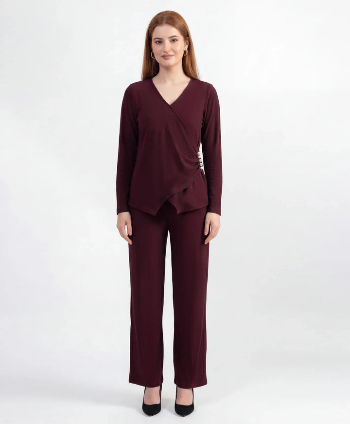 Pear Wrap Co-ord Set