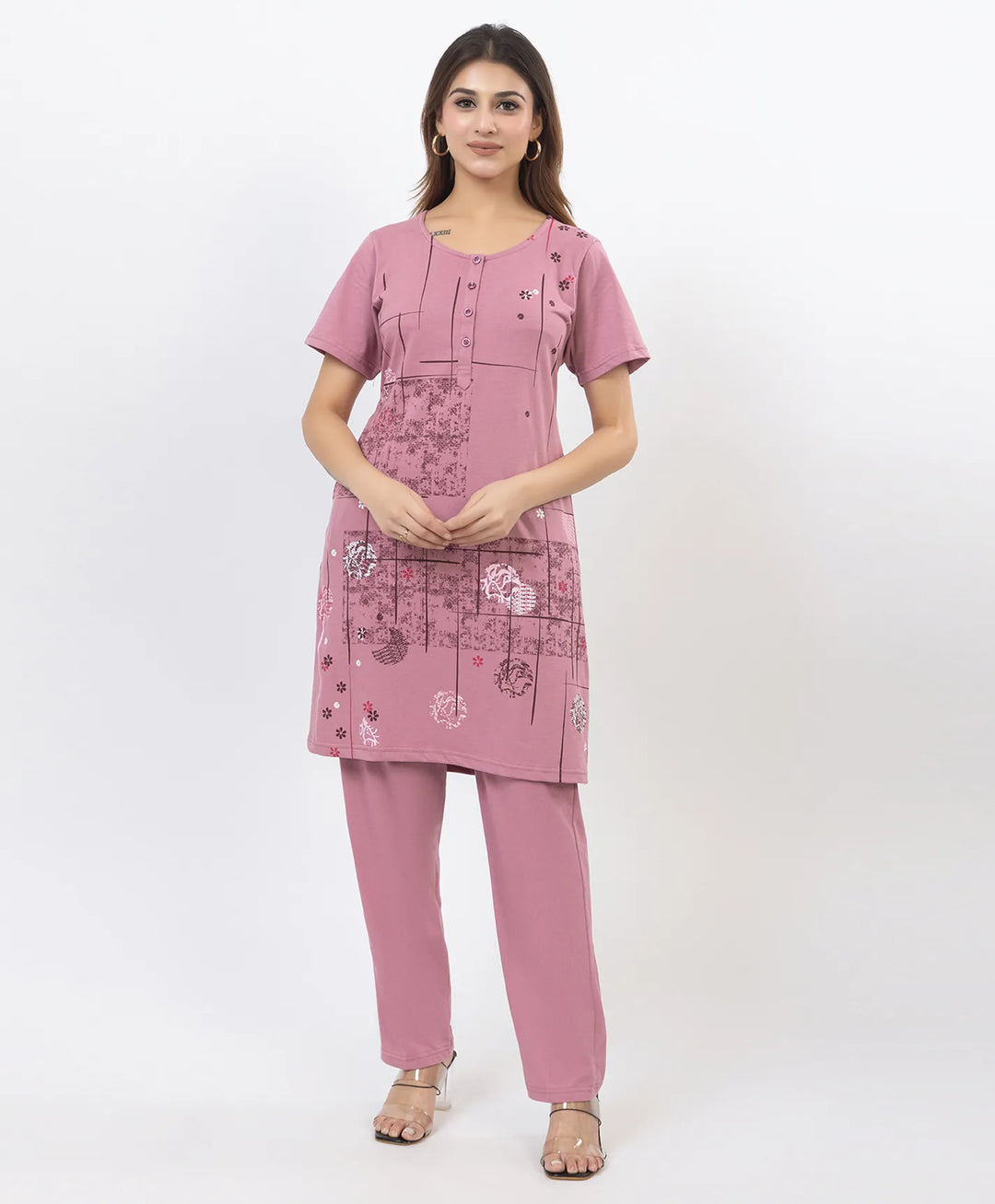 Graceful Straight-Fit Kurta Set