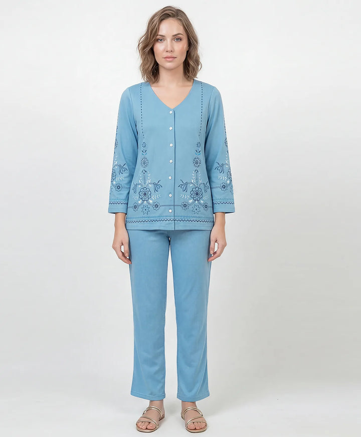 Premium Placement Print Co-Ord Set