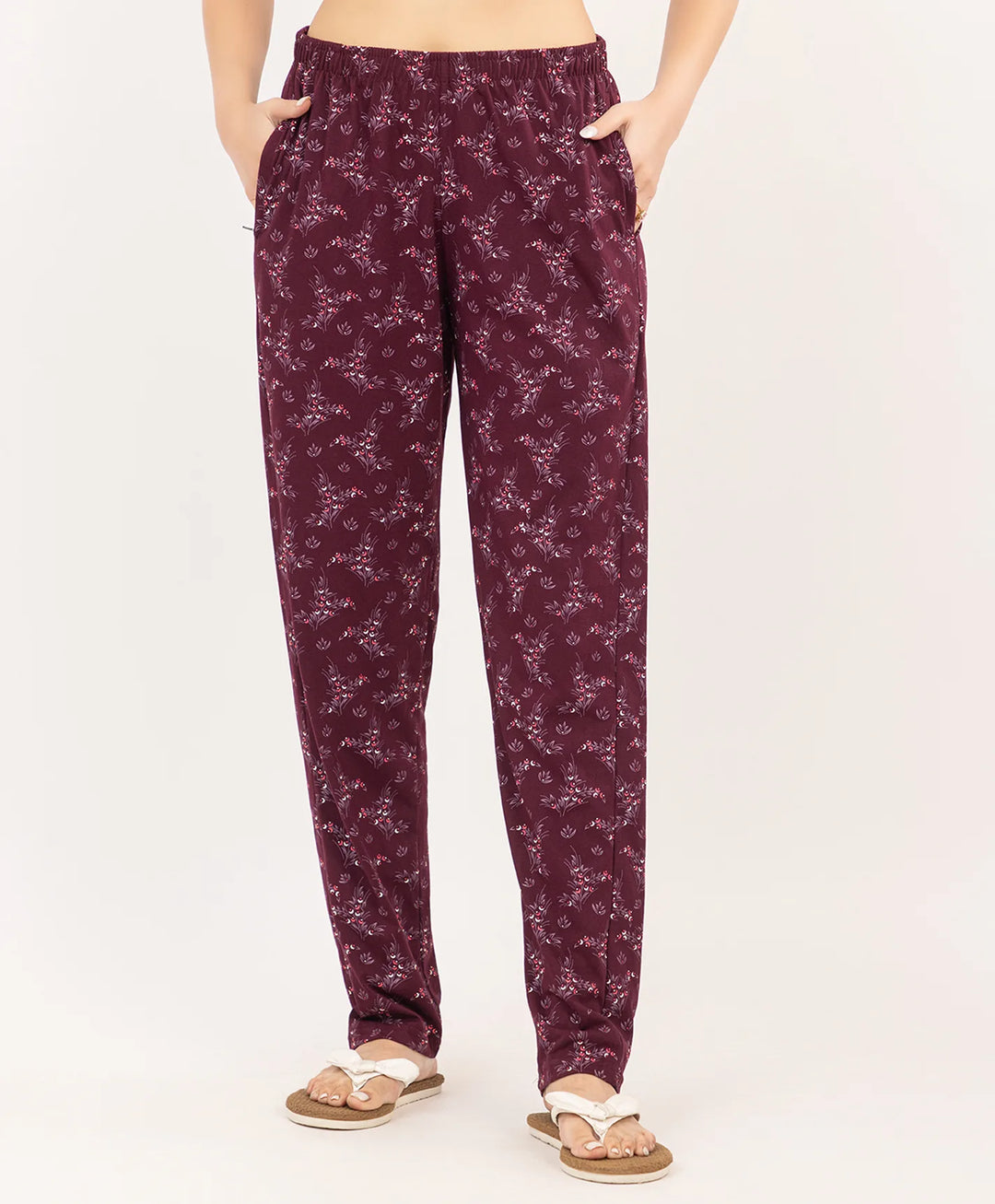 Straight-Fit Summer Printed Lower