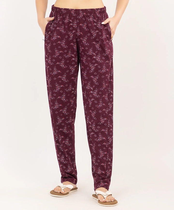 Straight-Fit Summer Printed Lower