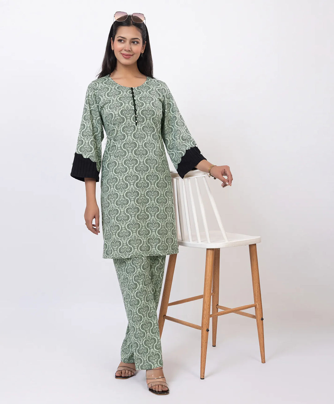 Grace Luxe Kurta Lower Set