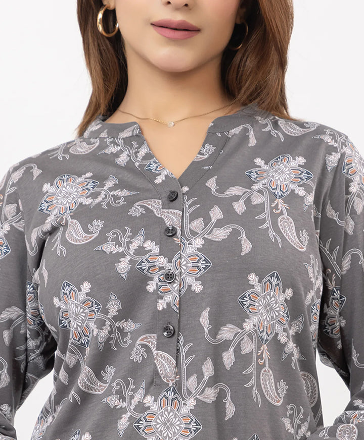 Modern Printed Kurta Set