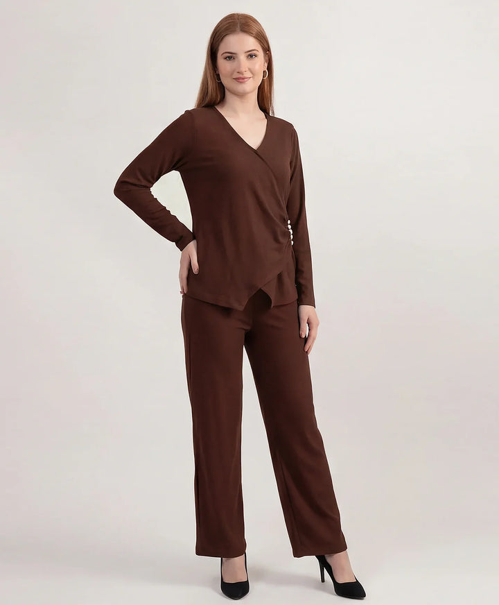 Pear Wrap Co-ord Set