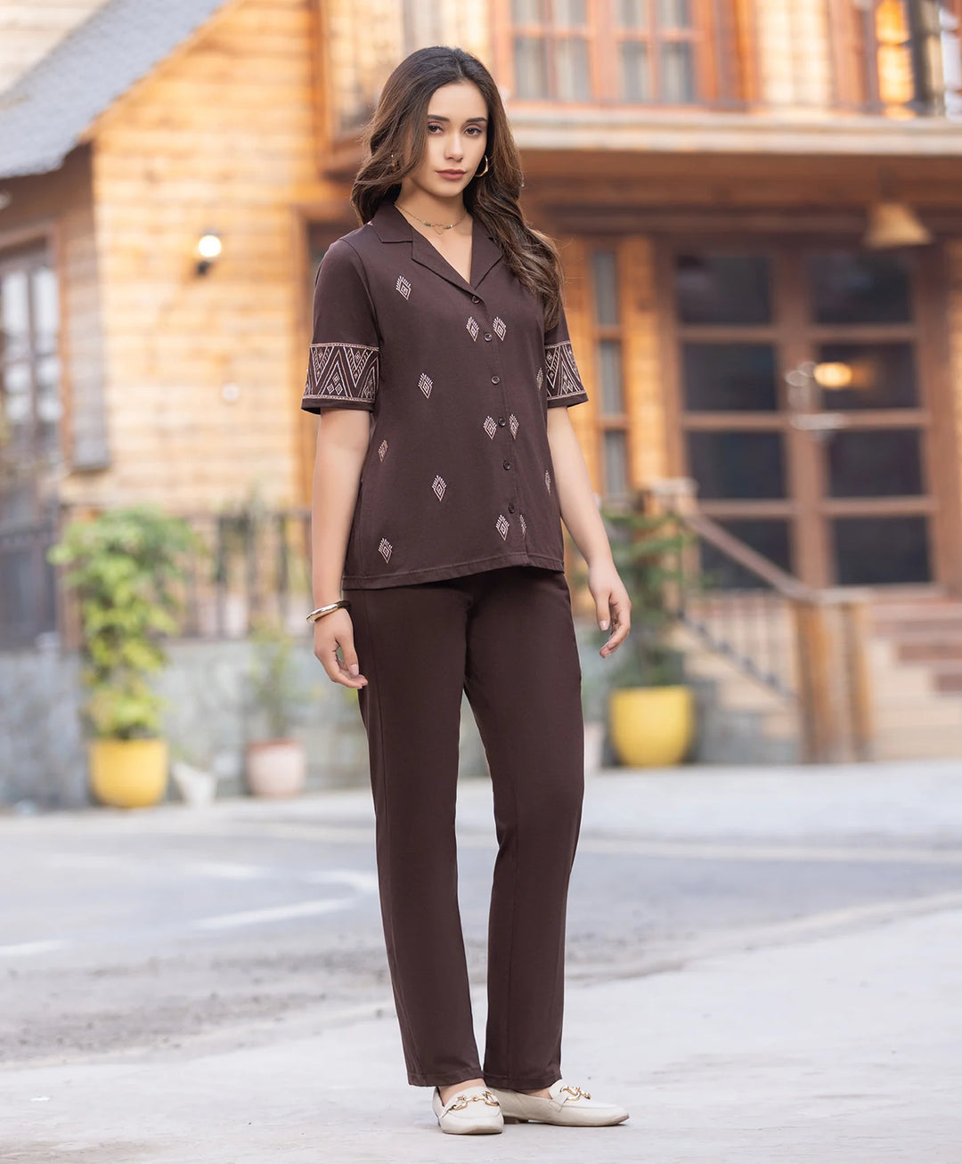 Premium Embroidered Co-Ord Set