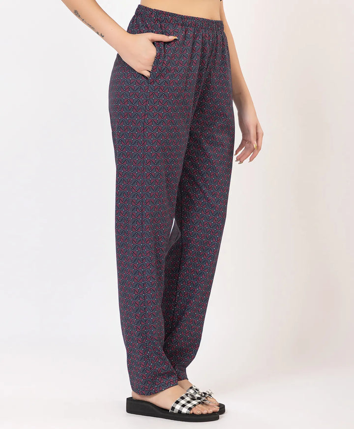 Premium Patterned Straight Leg Lower