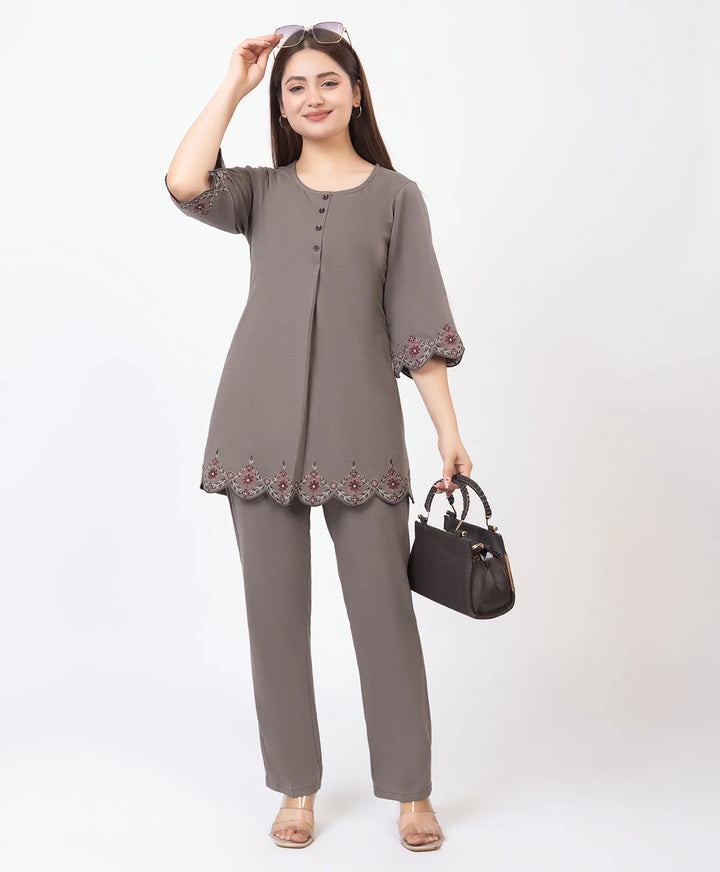 Classic Embroidered Kurta Set