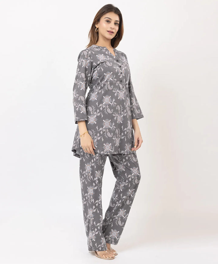 Modern Printed Kurta Set
