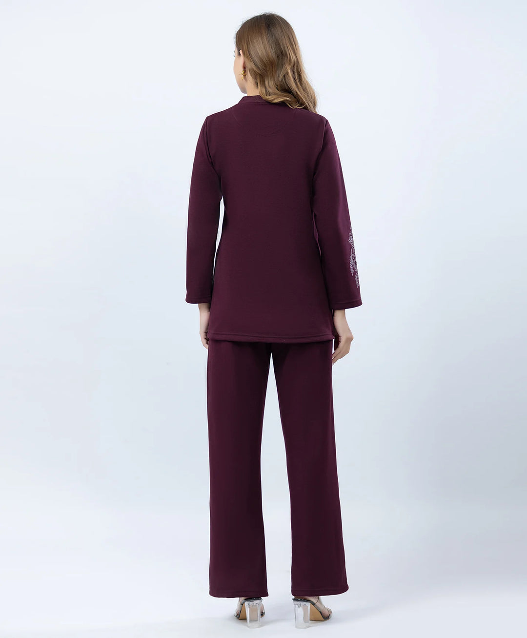Premium Winter Kurta Set featuring Zip Collar