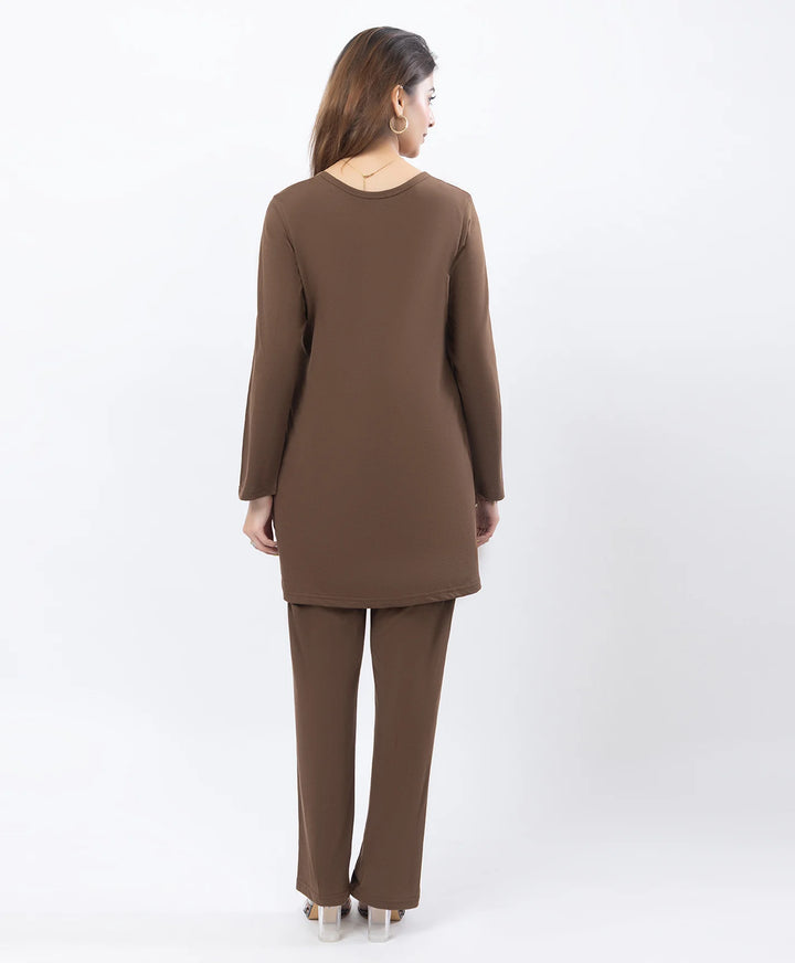 Classic Comfort Fit Printed Full-Sleeve Night Suit