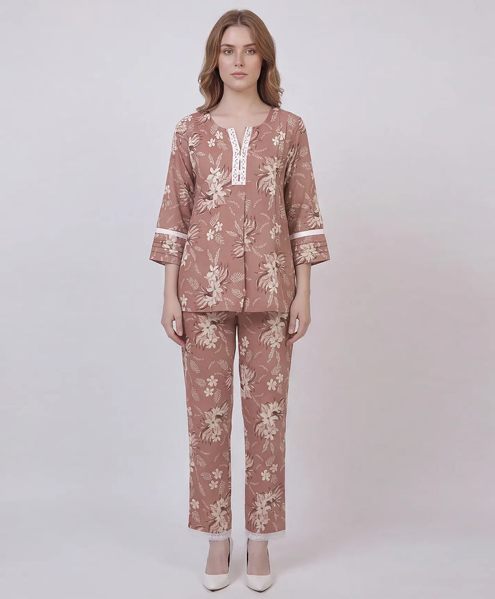 Floral Print Co-Ord Set for Everyday Wear