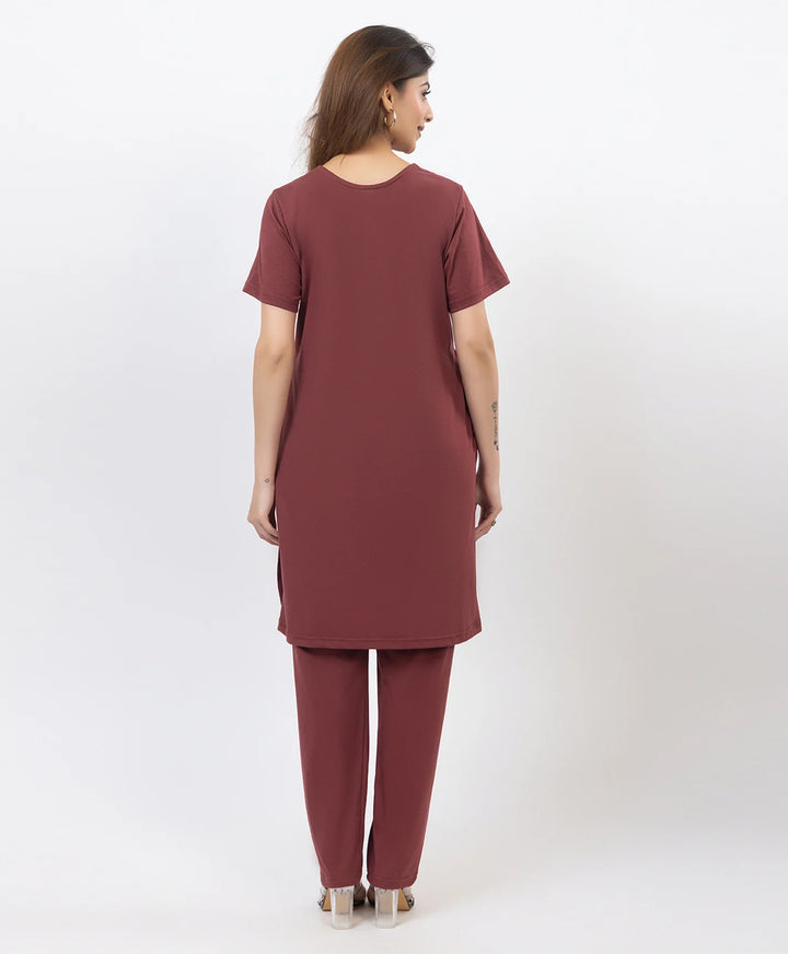 Graceful Straight-Fit Kurta Set