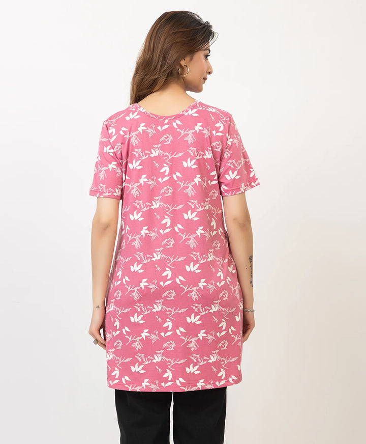 Charming Floral Everyday Long Top