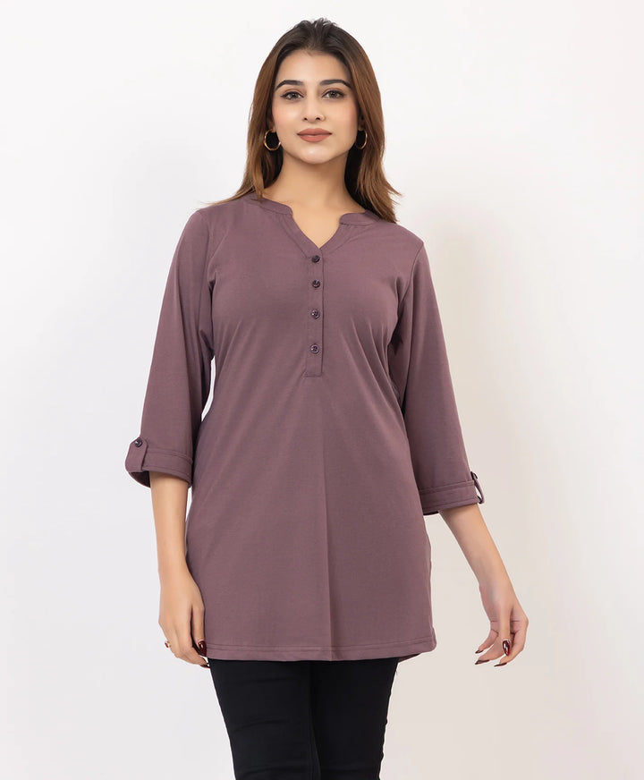 Classic Comfort Solid Kurti