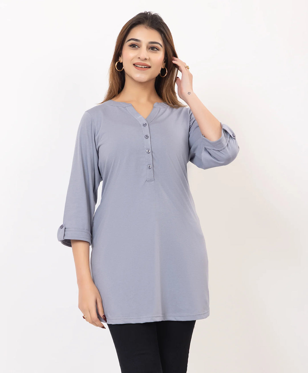 Classic Comfort Solid Kurti