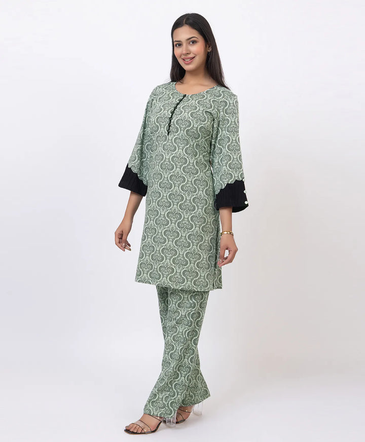 Grace Luxe Kurta Lower Set