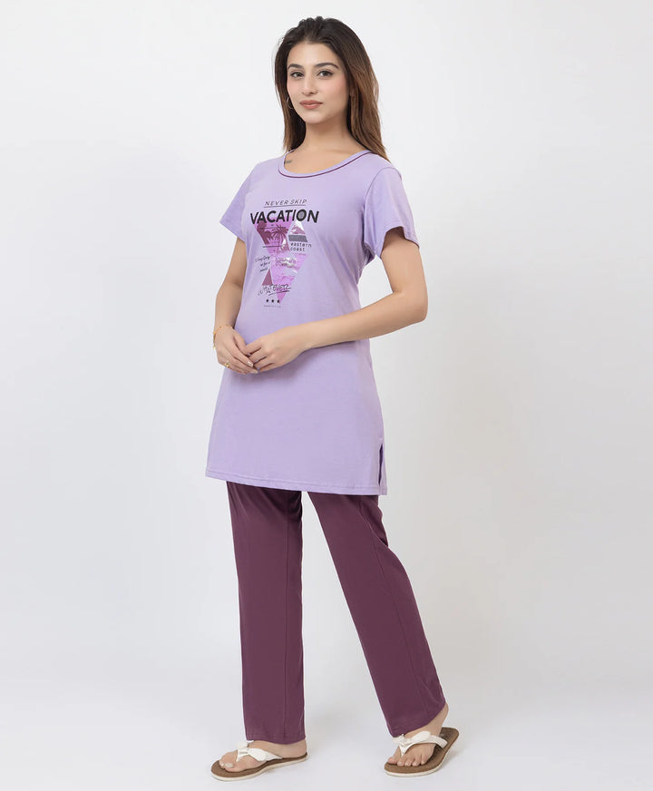 Printed Lounge Wear Set