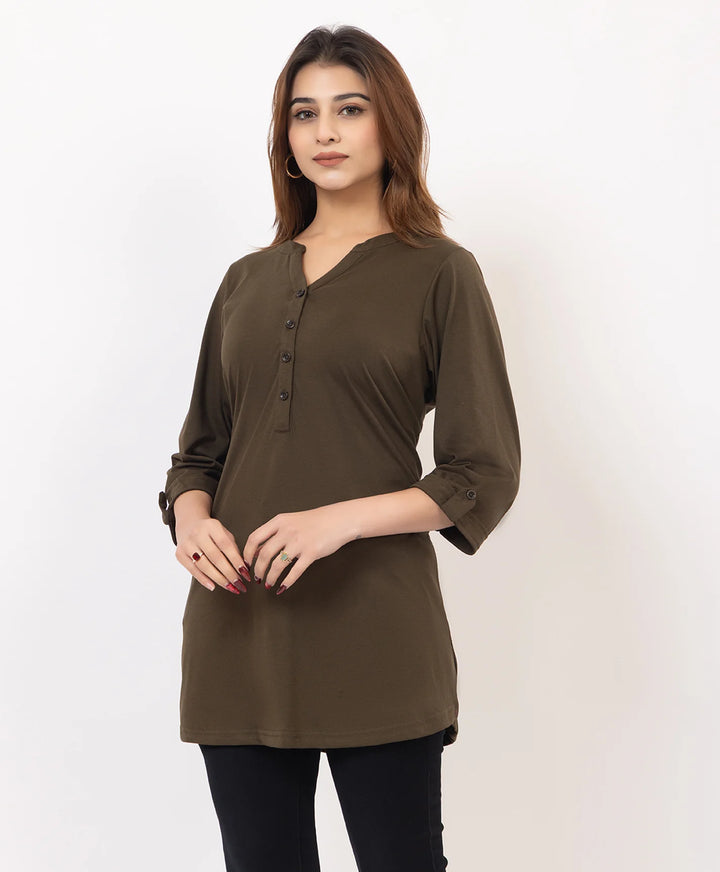 Classic Comfort Solid Kurti