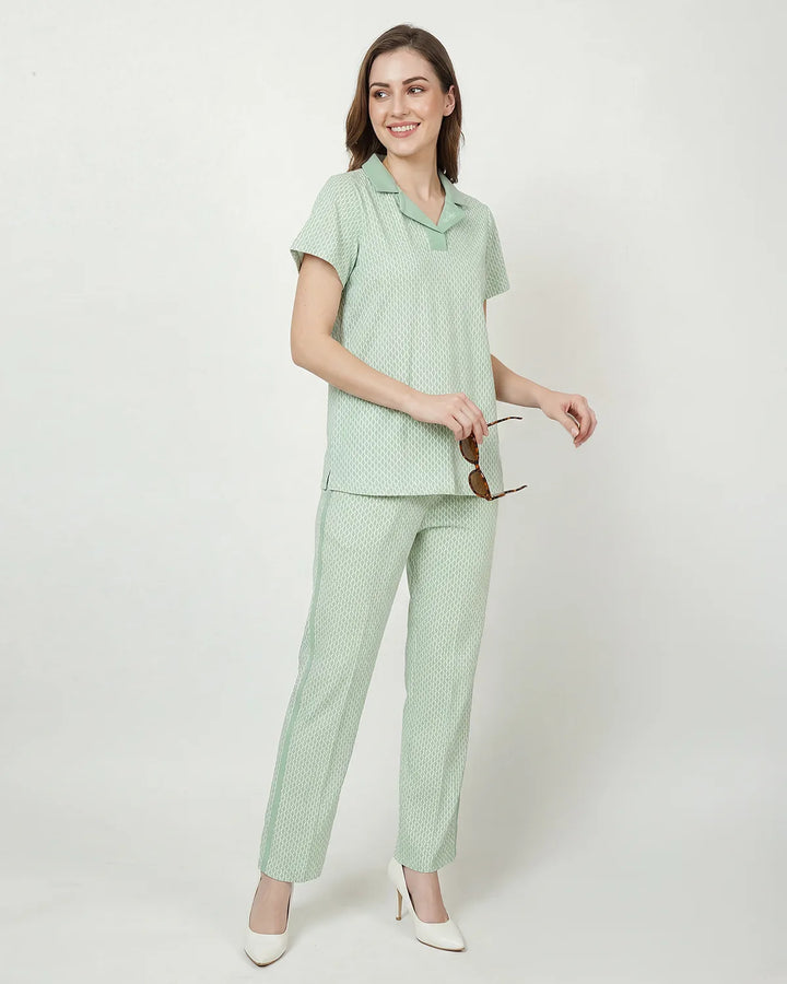 Comfy Polo Lounge Co-Ord Set