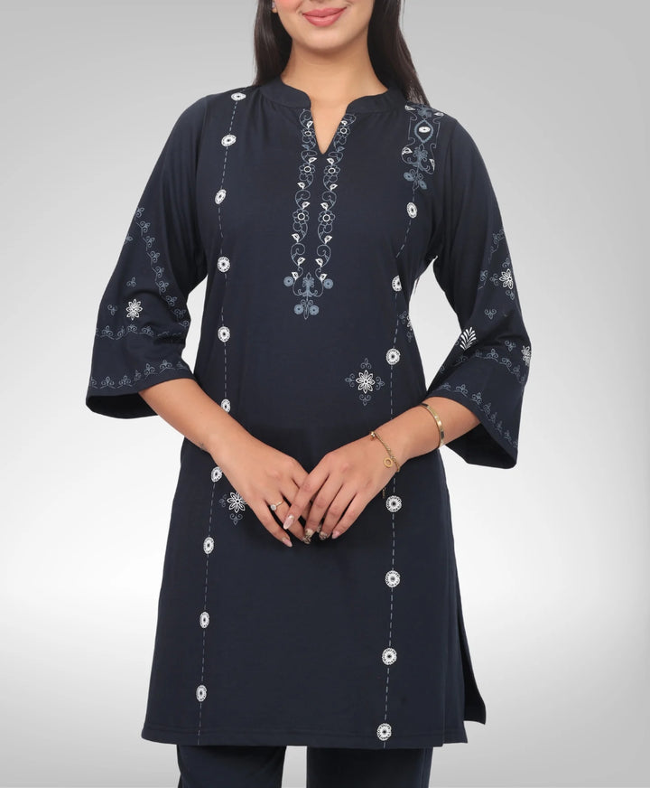Stylish Printed Kurta Lower Set