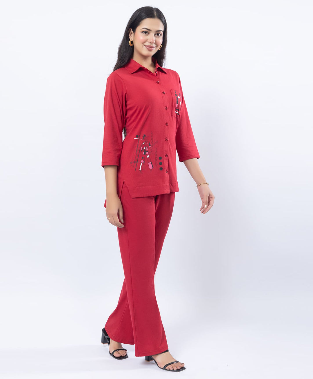 Premium Front Open Co-Ord Set