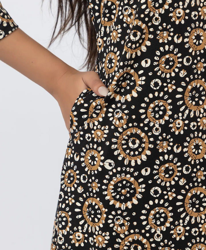 Graceful Ethnic Printed Afghan Suit Set