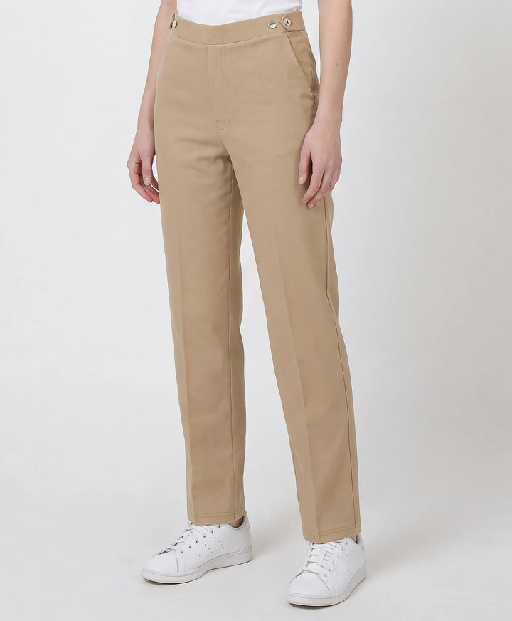 Premium Straight Fit Lycra Trouser